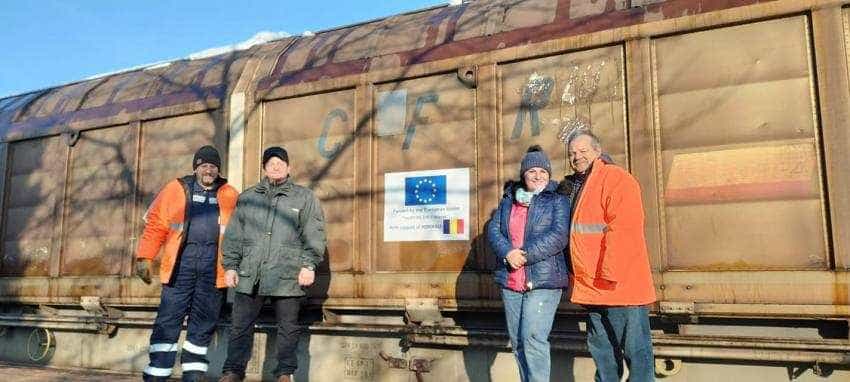 CFR Marfa tren actre Turcia Sursă foto: Facebook CFR Marfă