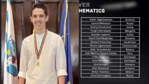 matematica olimpic e1676228940157 - (VIDEO) Piteșteanul David Marghidan – medalie de argint la Olimpiada Internațională Zhautykov de Matematică!