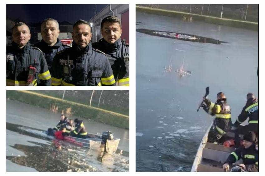 copii salvati rau olt