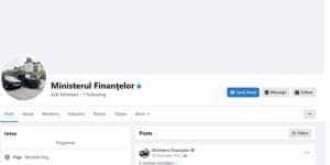 pagina fb ministerul finantelor - Atac cibernetic! O poză cu bolizi de lux a fost postată pe pagina de Facebook a Ministerului de Finanțe