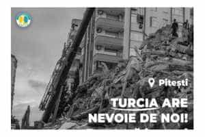 Strangere de donații în Pitești pentru victimele cutremurelor din Turcia și Siria 1 donații