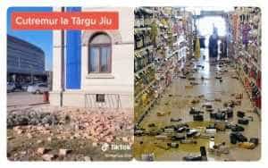 cutremur targu jiu - Oltenia- reclasificată drept zonă seismică de risc! În zona epicentrală, intensitatea a fost de peste 7 grade