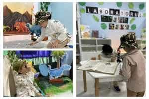 Copiii de la Elite Kids au devenit exploratori în lumea dispărută a dinozaurilor! 1 Elite kids