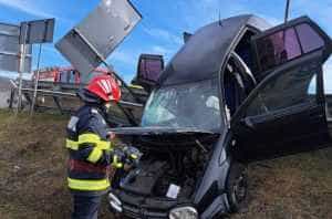 Accident grav în Bascov! Două persoane au fost rănite 1 accident bascov 2 - Accident grav în Bascov! Două persoane au fost rănite