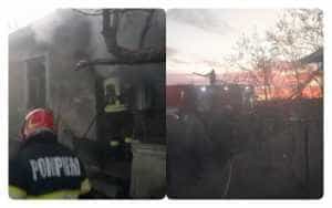 incendiu casa - (VIDEO) Bărbat din Argeș- ars în urma unui incendiu!