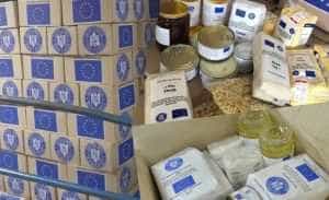 Pitești. A început distribuirea pachetelor alimentare GRATUITE de la Uniunea Europeană 1 Sursă foto: dailybusiness.ro