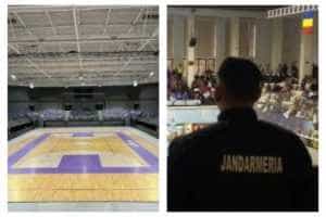 Untitled Project 45 - Jandarmii argeșeni asigură măsuri de ordine publică la meciul internațional de baschet România - Bulgaria