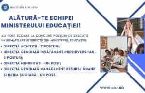 Sursă foto: Facebook Ministerul Educatiei