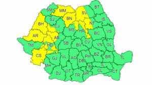 județ Arges cod galben