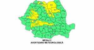 Avertizare ANM! Cod galben și cod portocaliu de ninsori și viscol în unele zone din țară! 1 qwe - Avertizare ANM! Cod galben și cod portocaliu de ninsori și viscol în unele zone din țară!