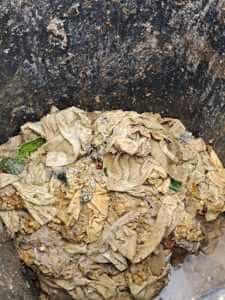 Acţiune de curăţare a reţelei de canalizare în oraşul Topoloveni 3 deșeuri Topoloveni