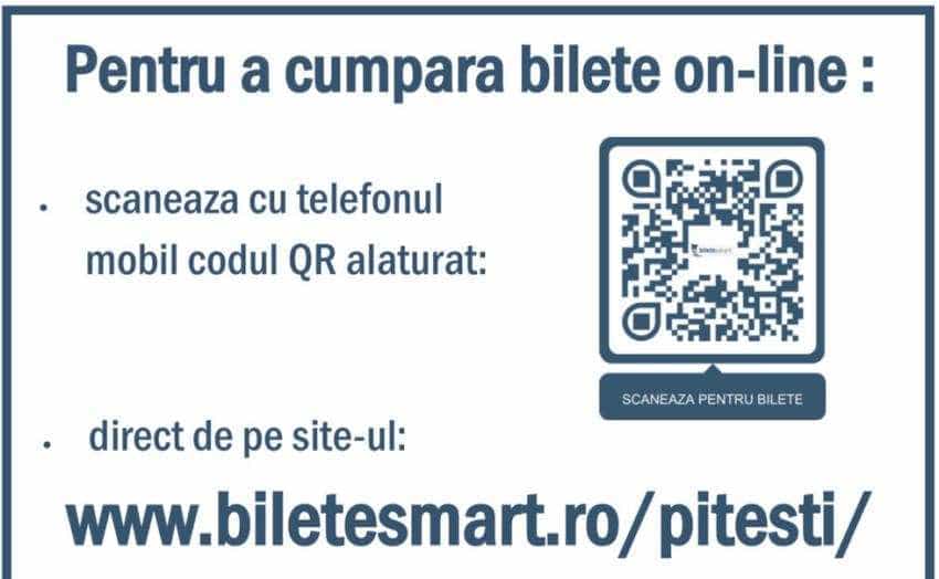 Bilete polivalenta Sursă foto: Facebook Primăria Municipiului Pitești