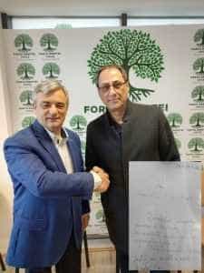 Florin Ciuleanu si Adrian Miutescu 2 - Fostul secretar general adjunct al PNL Argeș s-a înscris în Forța Dreptei