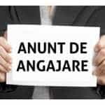 anunț angajare