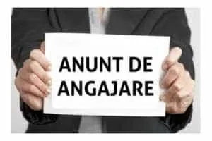 anunț angajare