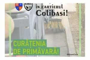 Primăria Mioveni: Reluăm curățenia de primăvară în Colibași! 9 curățenia
