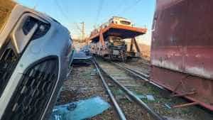 Anchetă de amploare după accidentul feroviar din Teleorman! Mecanicul trenului de pasageri a intrat pe roșu 16 impact trenuri - Anchetă de amploare după accidentul feroviar din Teleorman! Mecanicul trenului de pasageri a intrat pe roșu