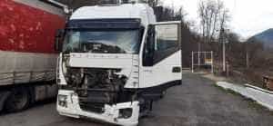 Un șofer ucrainean, abandonat de șef pe Valea Oltului! Trăiește din mila colegilor 1 șofer tir