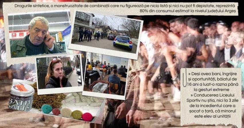 Colaj crima droguri pitesti