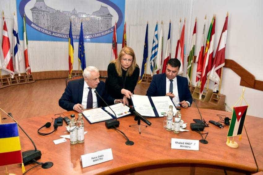 ministerul agriculturii Romania si Iordania Sursă foto: Facebook Ministerul Agriculturii