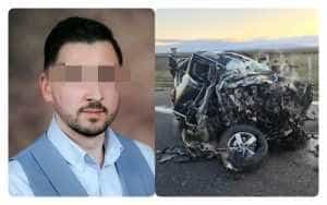 Cutremurător! Directorul unei școli a intrat cu mașina într-un TIR: „Când vei citi acest mesaj, nu voi mai fi” 1 accident director scoala - Cutremurător! Directorul unei școli a intrat cu mașina într-un TIR: „Când vei citi acest mesaj, nu voi mai fi”