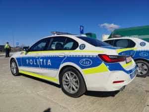 Şofer teribilist, amendat de polițiști pe autostrada A1 1 polițist poliția