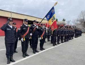 isu arges - Astăzi a avut loc jurământul față de țară pentru 38 de cadre noi ale ISU Argeș!