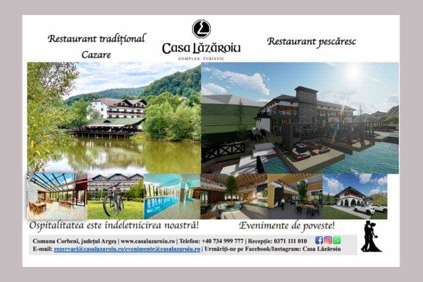 Complexul turistic “Casa Lăzăroiu”: Ospitalitatea este îndeletnicirea noastră” 1 Casa Lăzăroiu