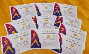 Gimnastele piteștene, medaliate cu aur, argint și bronz la campionatele naționale de gimnastică artistică și acrobatică! 2 Sursă foto: Facebook Primaria Municipiului Pitesti