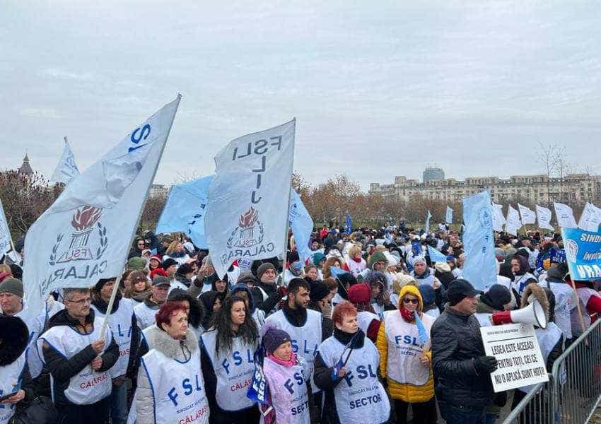 fsli in strada Sursă foto: Facebook FSLI Romania