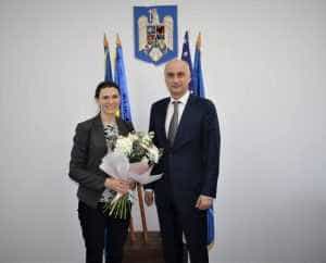 Reprezentanții Ambasadei SUA în România, întâlnire de lucru la Prefectura Argeș 1 prefectura Argeș