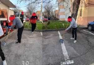 Piteșteancă prinsă că spărgea semințe și arunca cojile pe jos! A fost amendată cu 1000 de lei! 2 Sursă foto: Facebook Primăria MUnicipiului Pitesti