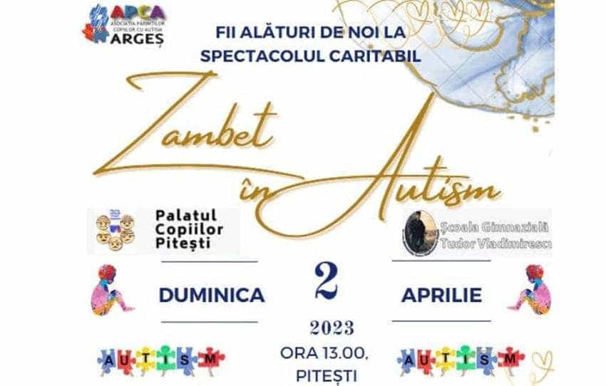 Sursă foto: Facebook ”Zâmbet în Autism” - Împreună de ziua lor.