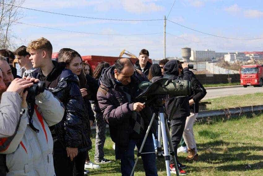 birdwatching Sursă foto: Facebook Muzeul Județean Argeș.