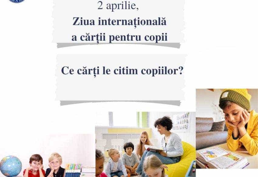 ziua cartilor pentru copii Sursă foto: Facebook Ministerul Educației