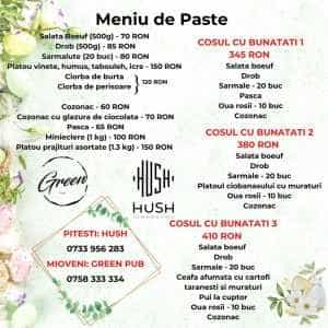 Hush Pitești a pregătit oferta de Paște si a deschis lista pentru comenzi 1 Hush