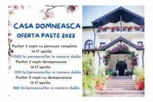 Noaptea de Înviere în orașul regal, Paștele la Casa Domnească 1 Casa Domnească