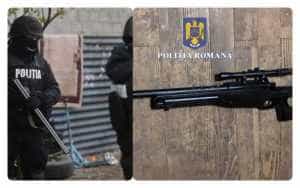 perchezitii arme 4 - Percheziții în 35 de județe, inclusiv în Argeș! Contrabandă cu arme aduse din Spania prin curierat
