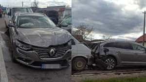 accident - Accident grav cu 3 vehicule în Argeș! Cel puțin o victimă are nevoie urgentă de medici!