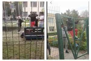 Patru tineri amendați de polițiștii locali în cartierul Trivale din Pitești! 1 tineri amendați de polițiști
