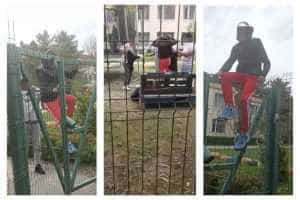 tineri amendați de polițiști