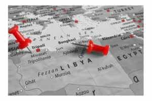 român Libia harta