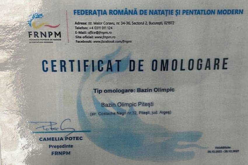 Imagini inedite. Cel mai modern bazin olimpic din România a fost inaugurat astăzi, la Pitești! 9 Bazinul Olimpic 6 - Imagini inedite. Cel mai modern bazin olimpic din România a fost inaugurat astăzi, la Pitești!