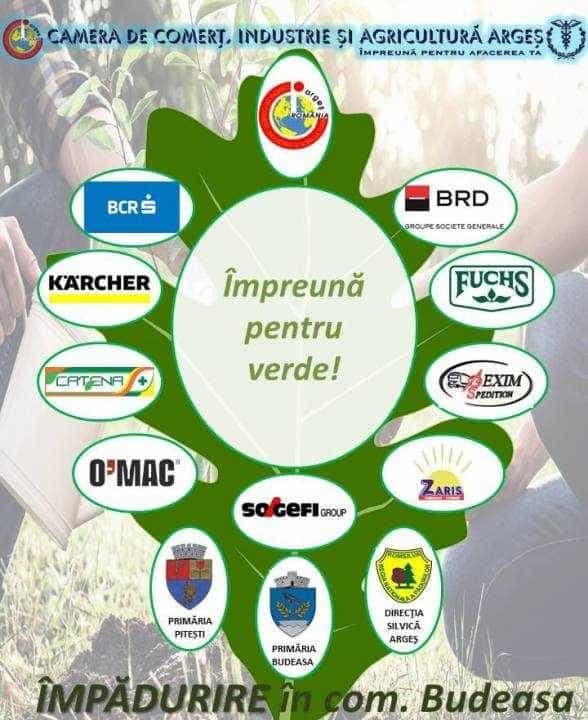 22 aprilie! CCIA Argeș - acțiune de împădurire pe 2 hectare! 1 CCIA impadurire