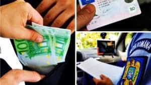 Cat ajunge sa coste un permis auto luat cu spaga in Romania -  Permisul auto pe bază de șpagă e din nou la "modă"! Instructor prins în flagrant