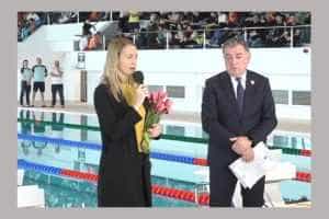 Camelia Potec, la ianugurarea Bazinului Olimpic Pitești: „Este extraordinar de frumos! Visul tuturor înotătorilor!” 1 Camelia Potec la Pitești