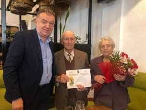 Cristian Gentea i-a premiat. Au sărbătorit 70 de ani de căsătorie neîntreruptă 12 Sursă foto: Facebook Cristian Gentea.
