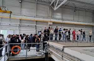 În vizită la SC Apă Canal 2000 SA Piteşti. Peste 1000 de elevi vor parcurge drumul apei 1 Sursă foto: Facebook Primăria Municipiului Pitești.