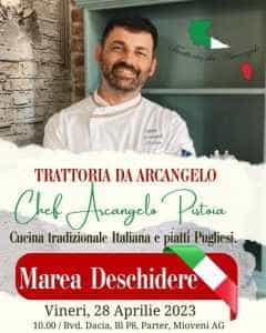 Trattoria da Arcangelo Mioveni - Marea deschidere, vineri 28 aprilie! 1 Trattoria Mioveni