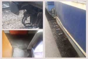 Incident feroviar. Vagonul unui tren a fost avariat în stația Pitești! 6 accident-feroviar-la-Pitesti-1